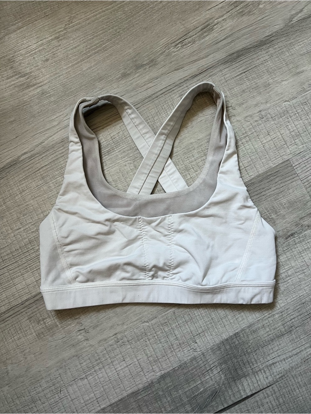 LULULEMON Run: Stuff Your Bra White Size 6 - Picture 6 of 12